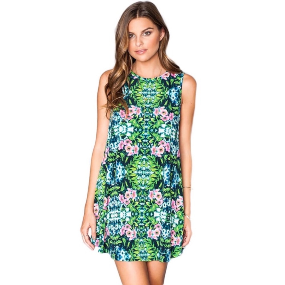 🔥SMYM • Garret Jungle Juice Tunic Tank Mini Dress